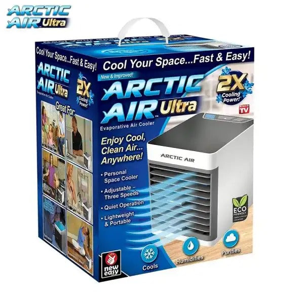 Portable Evaporative Air Cooler | 3-Speed Hydro-Chill Technology | USB Powered | Personal Cooler