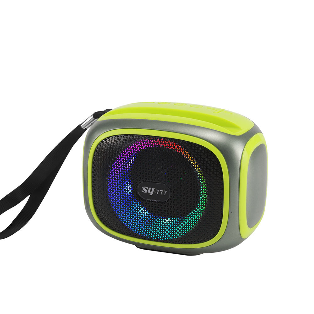 SY-777 Wireless Bluetooth Speaker with RGB Lights & Deep Bass