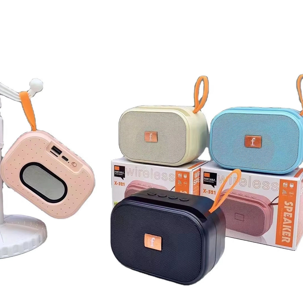 X-521 Sound Equipment Amplifiers Speaker Bluetooth Promotion OEM Custom with Subwoofer Portable Speaker Wireless