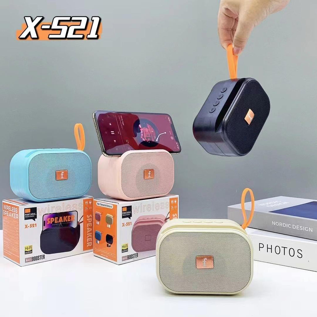 X-521 Sound Equipment Amplifiers Speaker Bluetooth Promotion OEM Custom with Subwoofer Portable Speaker Wireless