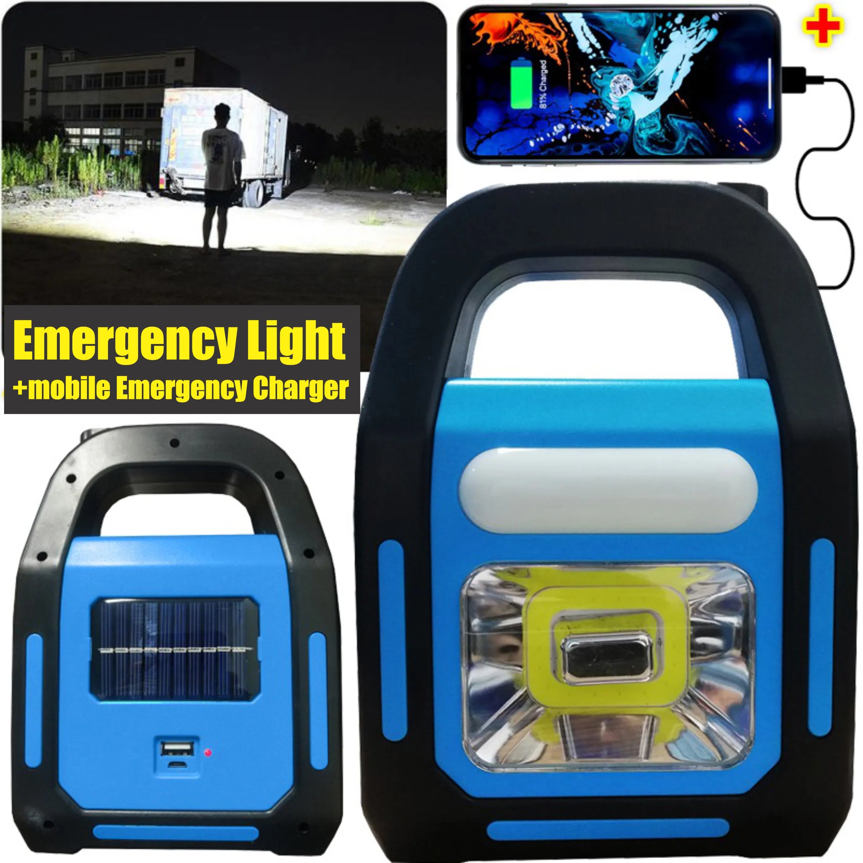 Hurry Bolt Emergency Rechargeable LED Light - Front View