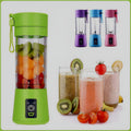 Portable Mini Juicer Blender 6 Blade 380ml USB Rechargeable - Front View