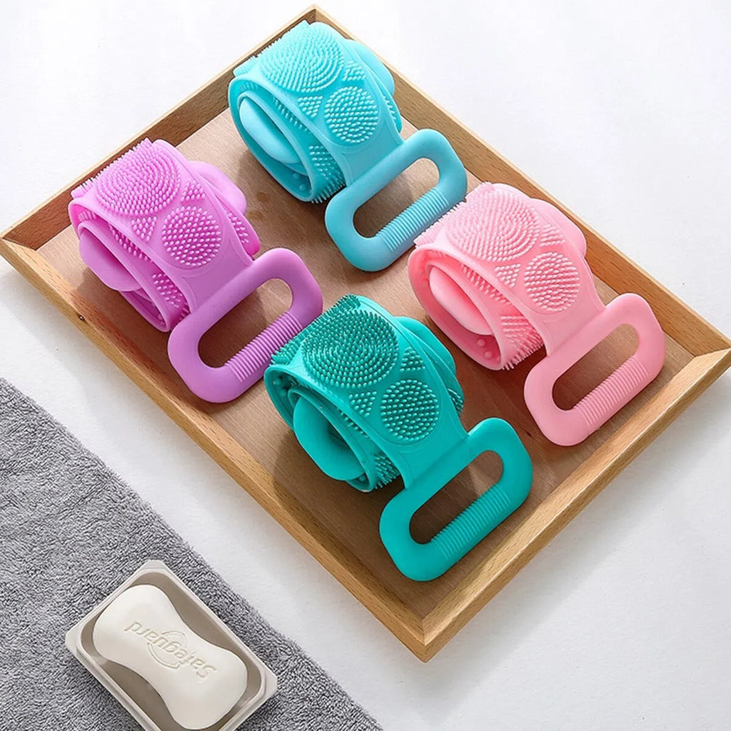 Silicone Bath Body Brush Random Colour Pack of 1
