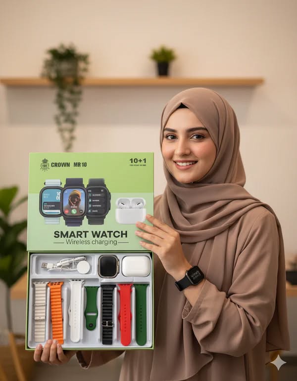 Crown Ultra Series Smartwatch Working Crown Side Button0 Side View