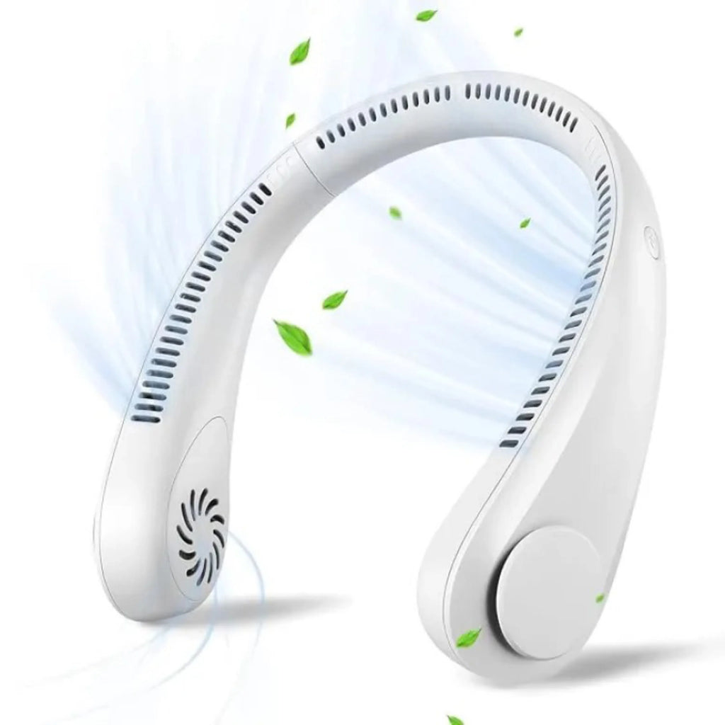 Wearable Neck Fan Type-C Charging Hands-Free Portable - Gadget Hub Pakistan