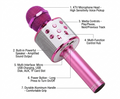WS-Series Wireless Karaoke Microphone with Bluetooth Speaker - Front View