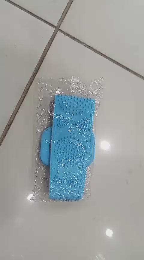 Silicone Bath Body Brush | Soft Exfoliating Back Scrubber | Massage Brush | Men & Women