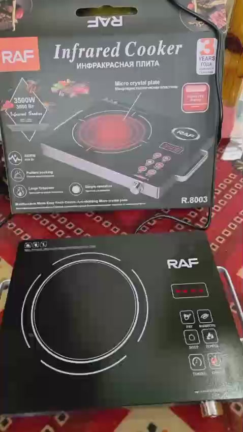 3500W Infrared Electric Stove | Touch Control | All Cookware Compatible | 220V